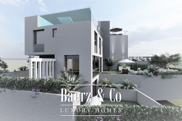 photo 5 Podstrana, a unique villa with a pool in the immediate vicinity of the sea