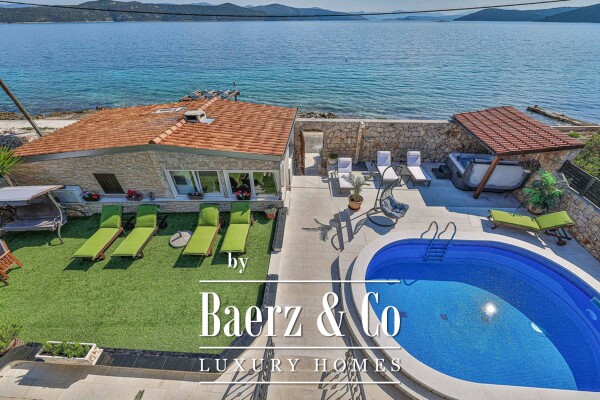 photo 6 The island of Drvenik traditional Dalmatian style villa with yard & swimming pool