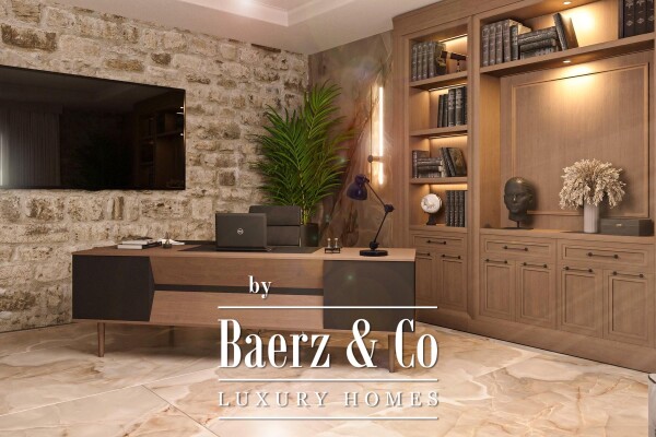 photo 32 Dubrovnik - surroundings, two stone buildings, first row to the sea