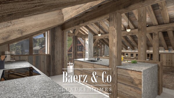 photo 6 7-room chalet with swimming pool - les chalets du raffort