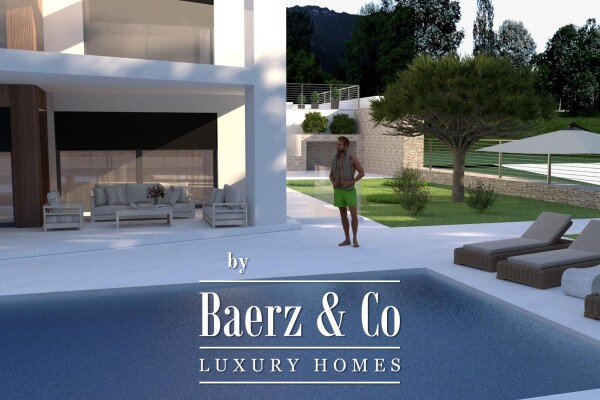 photo 3 Kostrena, a luxury house in a new building with a view of the sea and a swimming pool