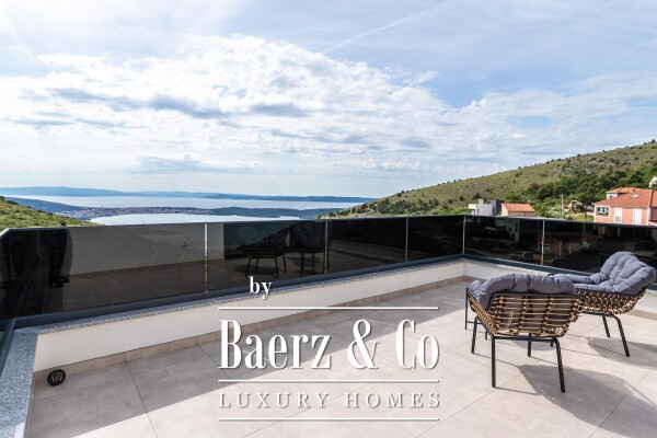 photo 16 Seget, a contemporary villa with an open sea view