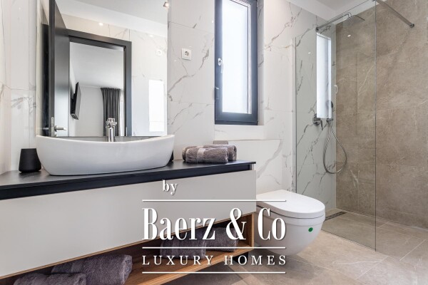 photo 21 Seget, a contemporary villa with an open sea view