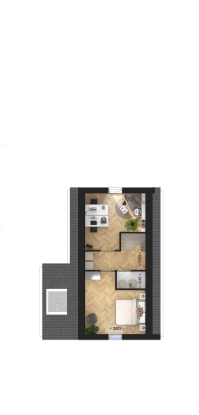 Floor Plan 3 - Bouwnummer 4 