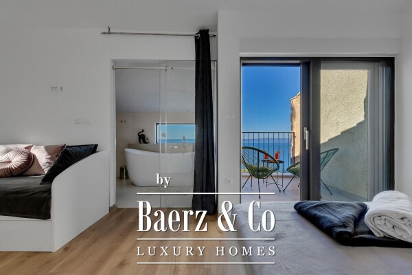 photo 13 Makarska, a modern villa of rustic Dalmatian charm with a sea view