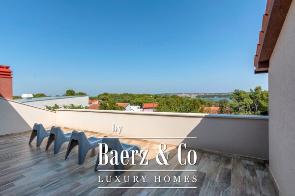 photo 7 Istria, Premantura, unique villa with panoramic views on a large landscaped garden