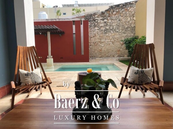 photo 6 Hacienda style house in the historic center of Merida, fully furnished