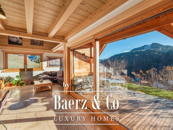 photo 4 Recent Chalet in Saint-Nicolas-La-Chapelle – Mountain Views