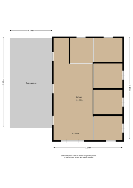 Floor Plan 5 - Rooije-Aschweg 16
