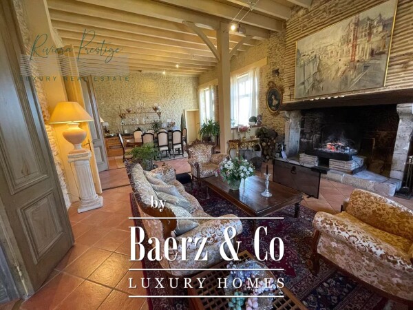 photo 13 Luxurious French Mansion with Pool and Tennis Court