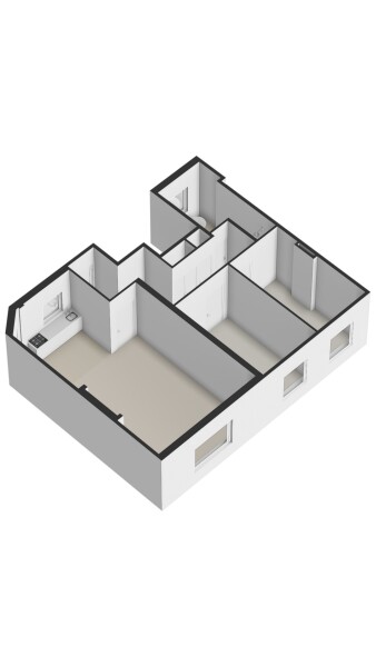Floor Plan 4 - Keizersgracht 698 E