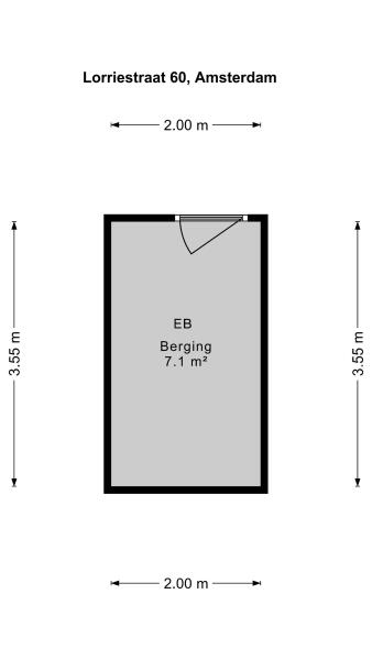 Floor Plan 2 - Lorriestraat 60
