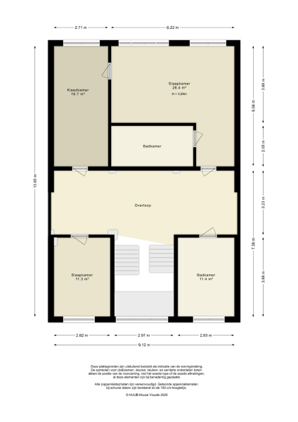 Floor Plan 3 - Groenelaantje 35 d