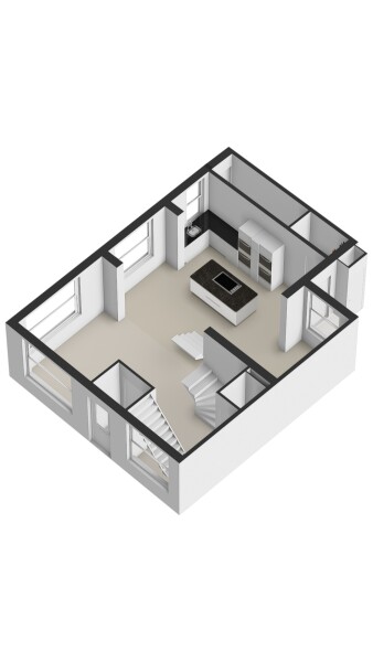 Floor Plan 2 - Eerste Helmersstraat 34