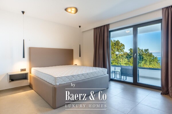 photo 9 Lovran, modern villa with panoramic sea view