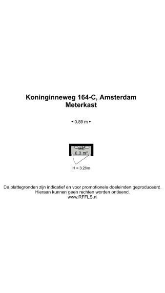 Floor Plan 3 - Koninginneweg 164 C