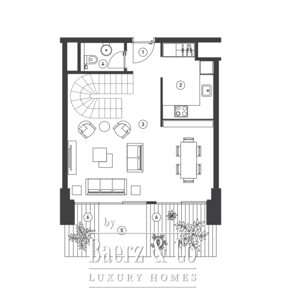 photo 12 Luxurious Duplex Apartment close to the Beach with a Sea View