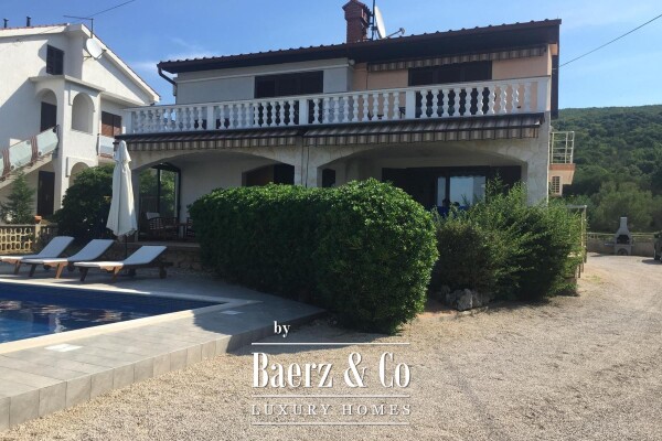 photo 11 Krk, Punat, detached house with two apartments 100 m² each, studio, swimming pool, garage, sauna