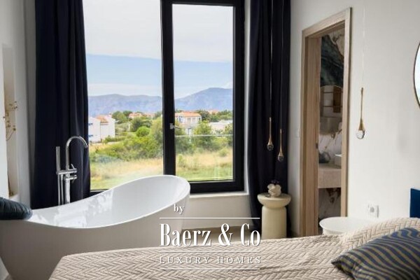 photo 12 Krk, Linardići, luxury villa with swimming pool and sauna, new build, 200 m², 450 m² plot