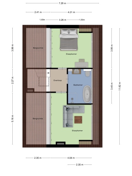 Floor Plan 2 - Erasmusweg 5