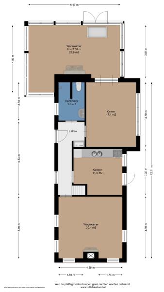 Floor Plan 1 - Klijnsmavaart 8