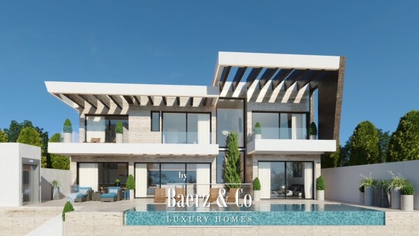 photo 2 Modern Mediterranean villas with infinity pools near the beach