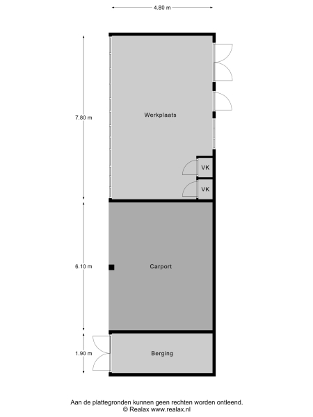 Floor Plan 5 - Kleidijk 8