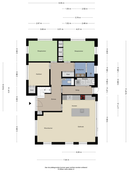 Floor Plan 1 - Langewyk 12