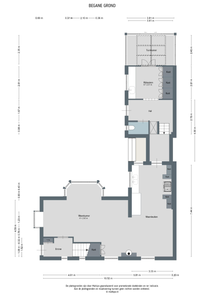 Floor Plan 1 - Moleneind 1