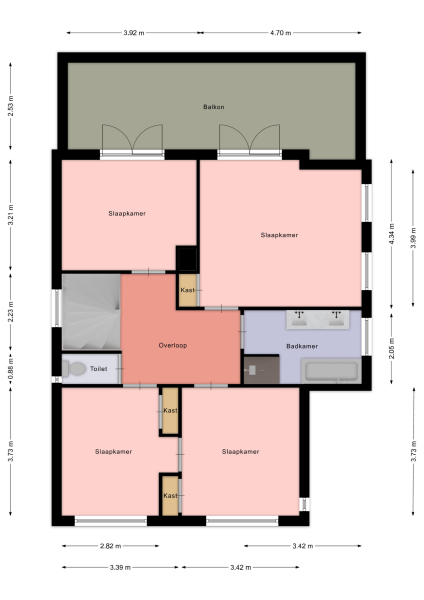 Floor Plan 3 - Broekhem 123