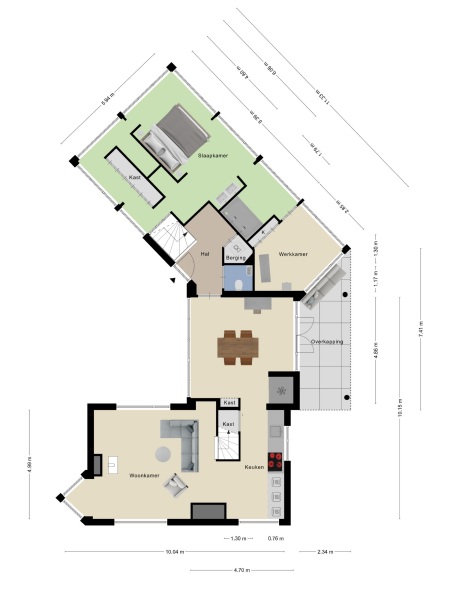 Floor Plan 1 - Tholenseweg 6