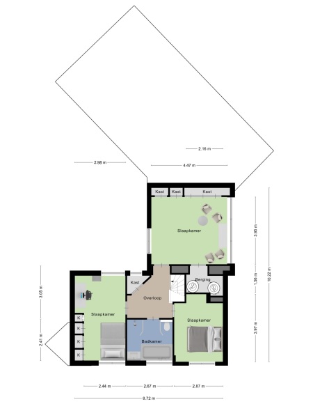 Floor Plan 3 - Tholenseweg 6