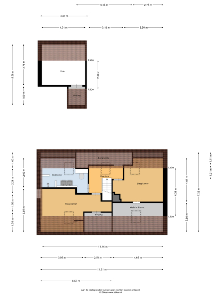 Floor Plan 2 - Haarbroeksteeg 6